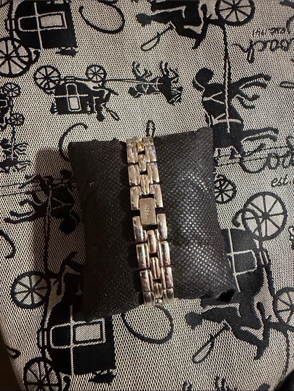 Fossil Two-Tone Silver and Gold Women’s Link Watch